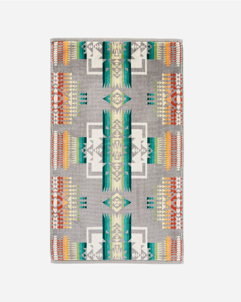 CHIEF JOSEPH HAND TOWEL, 3-PACK<br>GREY