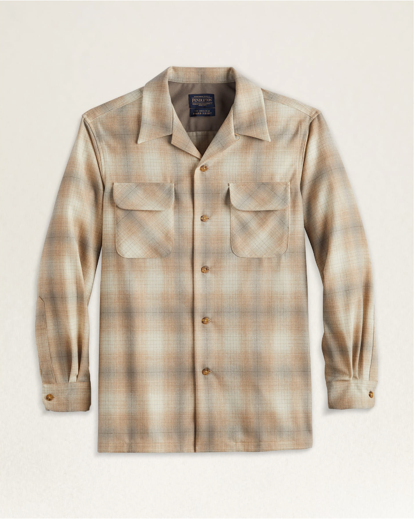 Original Board Shirt<br>Tan Mix Ombre