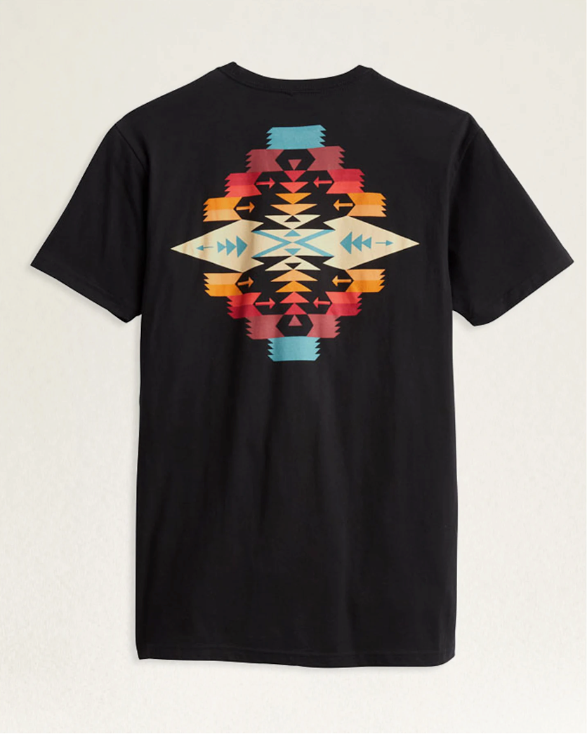 Large Tucson Graphic Tee <br> Black/Multi