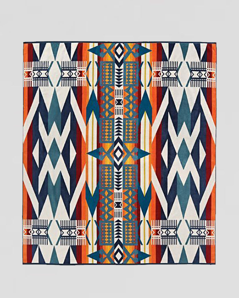 Jacquard Towel for Two <br> Fire Legend Sunset