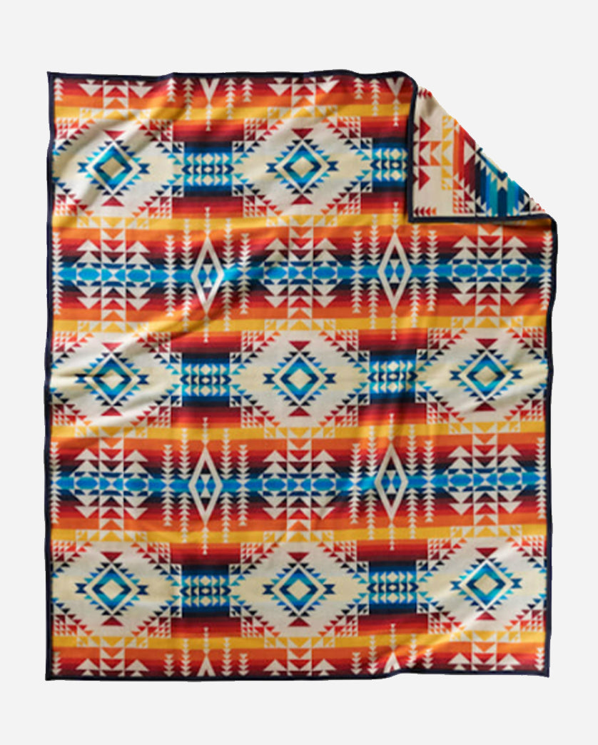 PILOT ROCK BLANKET<br>IVORY