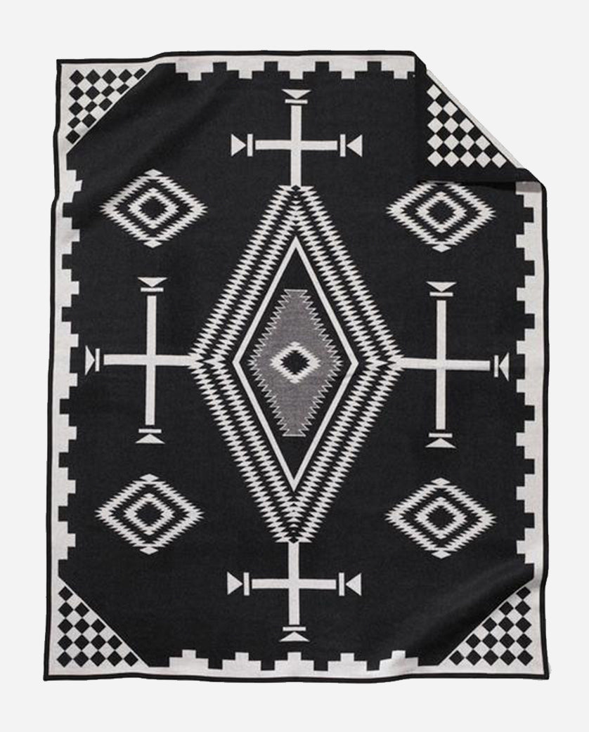 LOS OJOS BLANKET<br>BLACK/WHITE