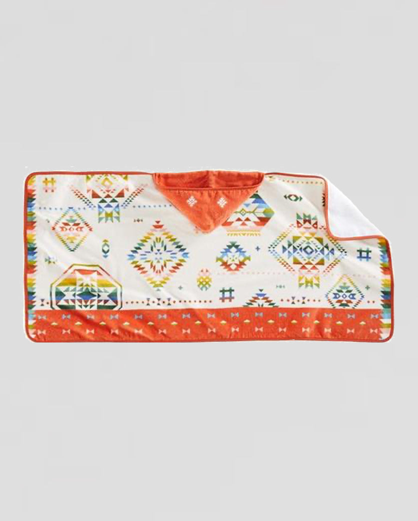 Printed Hooded Baby Towel <br> Wild Blooms