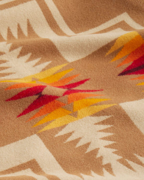 WOMEN'S HARDING ARCHIVE BLANKET COAT<br>TAN HARDING