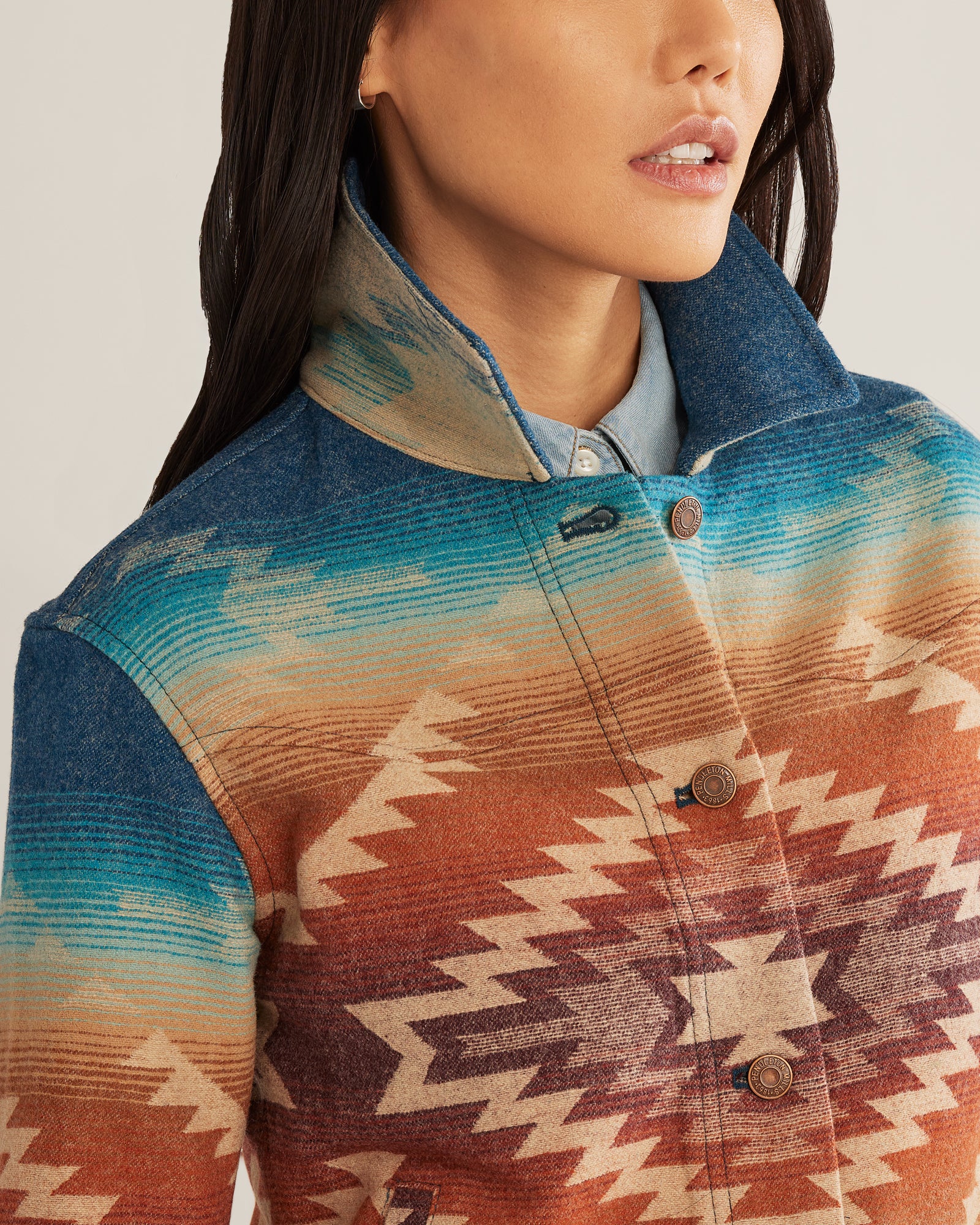 Pendleton aztec hotsell coat