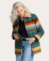 WOMEN'S TUMALO BROWNSVILLE COAT<br>TEAL