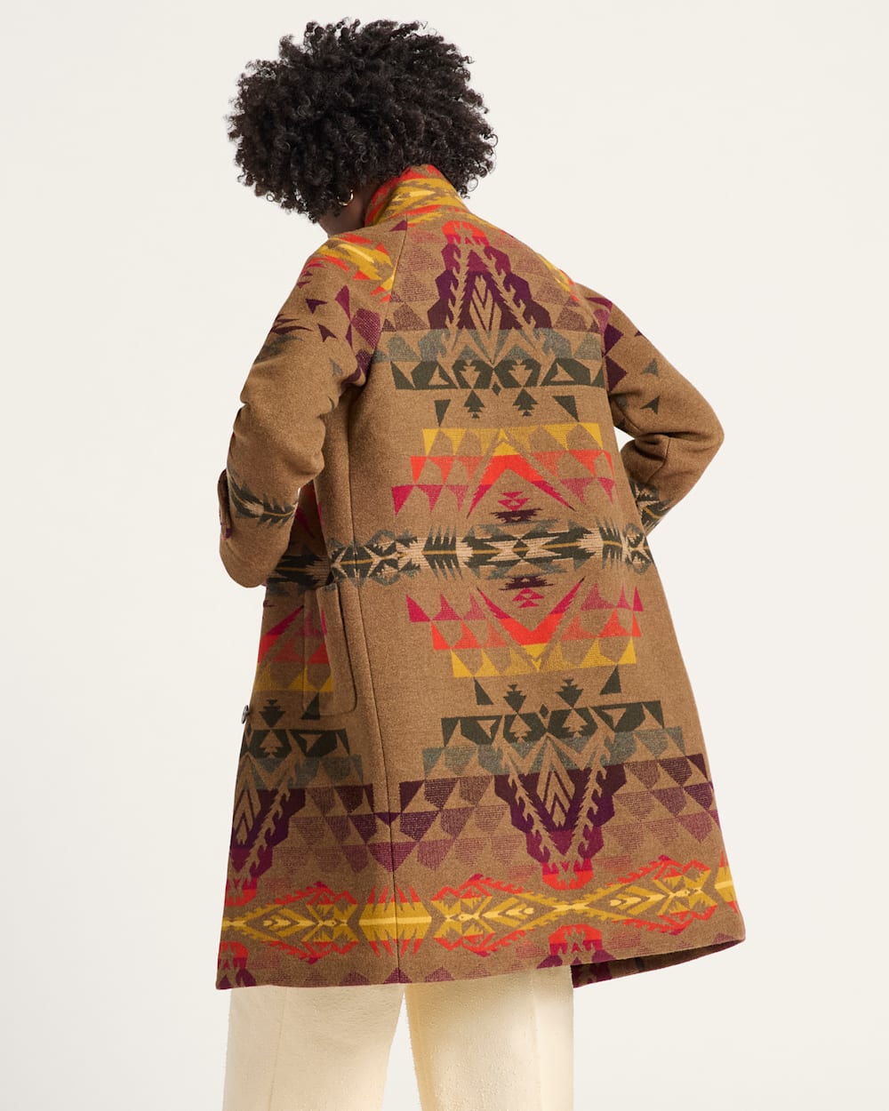 WOMEN'S AUTUMN BIRCH ARCHIVE BLANKET COAT