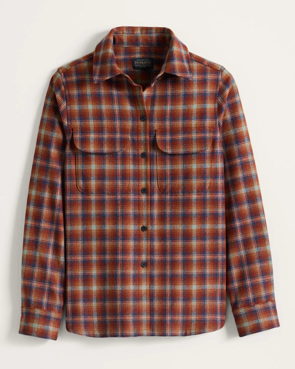 WOMEN'S PLAID BOARD SHIRT<br>RED/BLUE MULTI PLAID
