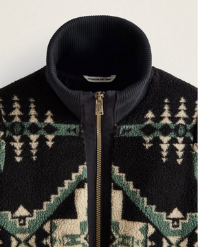 WOMEN'S FOXGLOVE FLEECE BOMBER JACKET<br>FOUR CORNERS HUNTER