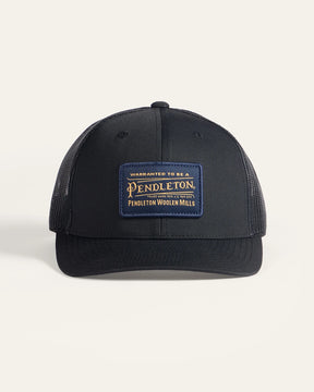 CLASSIC PATCH TRUCKER<br>BLACK