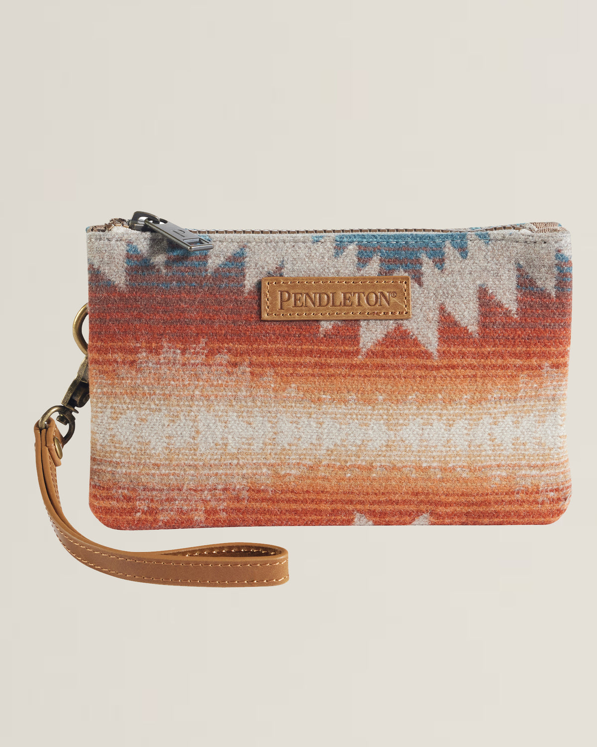 SUNSET PASS LARGE THREE POCKET KEEPER<br>BROWN
