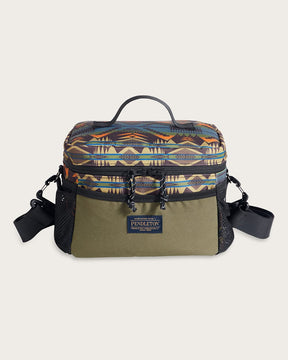 MYSTIC LAKE EXPLORER LUNCHBOX<br>OLIVE MULTI