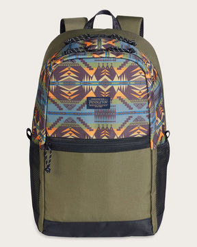 MYSTIC LAKE EXPLORER BACKPACK<br>OLIVE MULTI