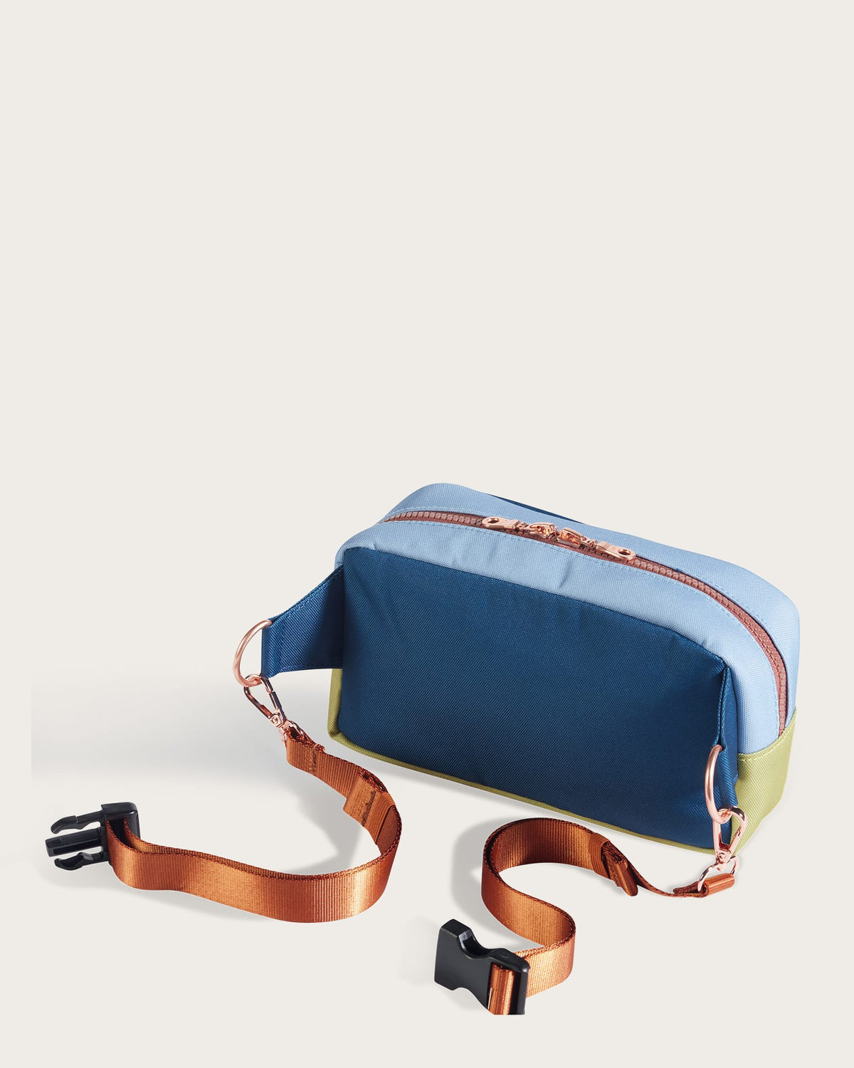 HARDING BEACH CANOPY CANVAS WAISTPACK<br>BLUE MULTI