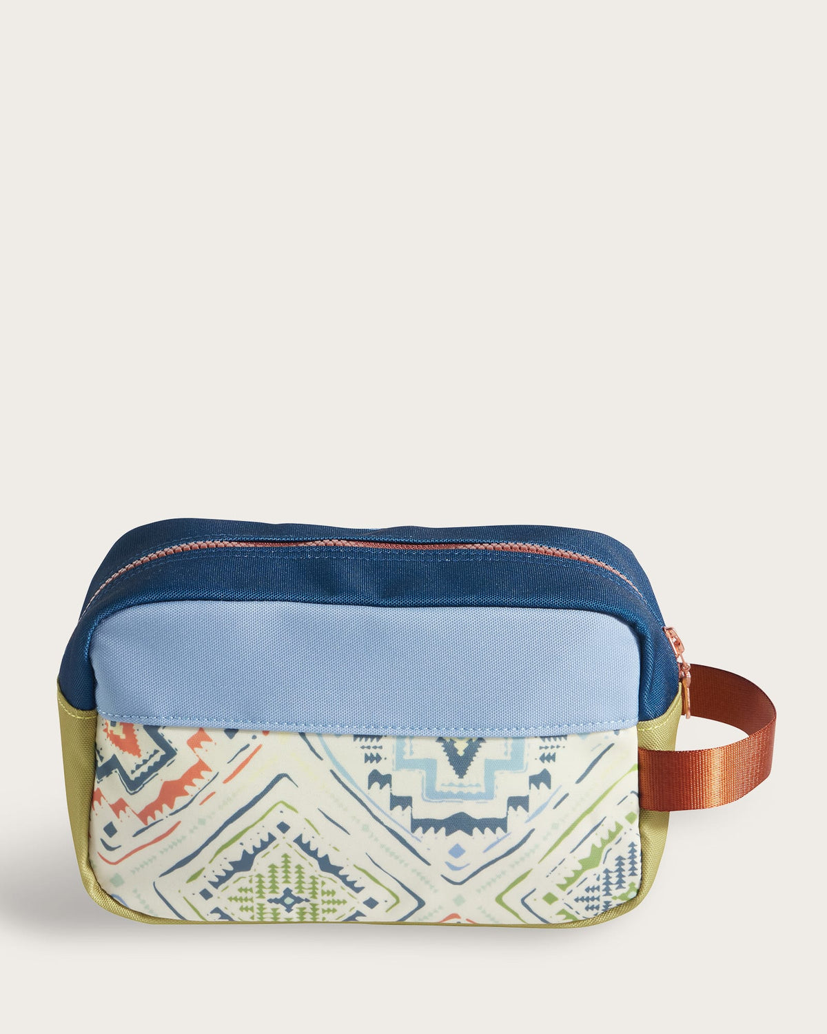 HARDING BEACH CANOPY CANVAS CARRYALL POUCH<br>BLUE MULTI