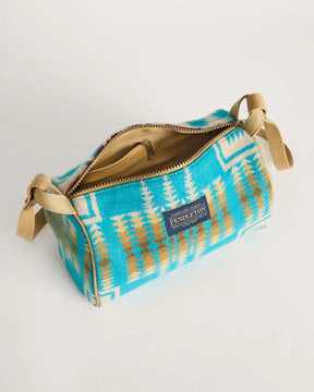 HARDING BARREL BAG<br>TURQUOISE