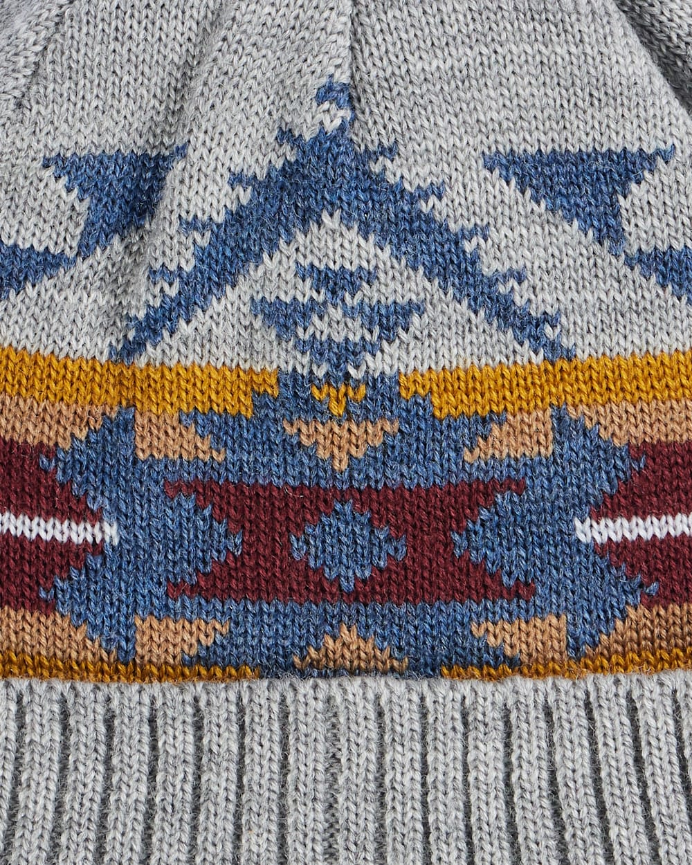 AUTUMN BIRCH MERINO KNIT CAP<br>GREY