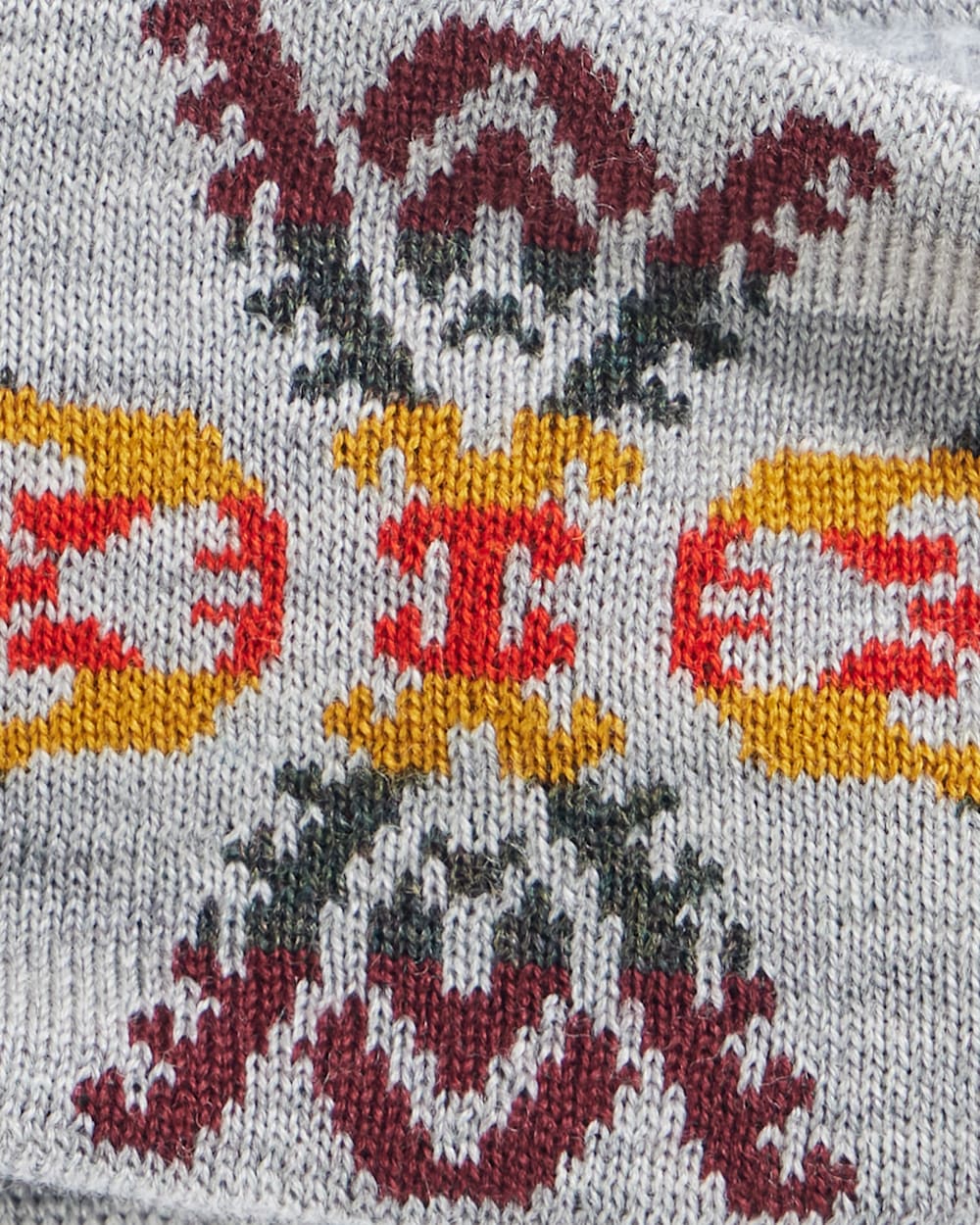 AUTUMN BIRCH FLEECE-LINED MERINO HEADBAND<br>GREY