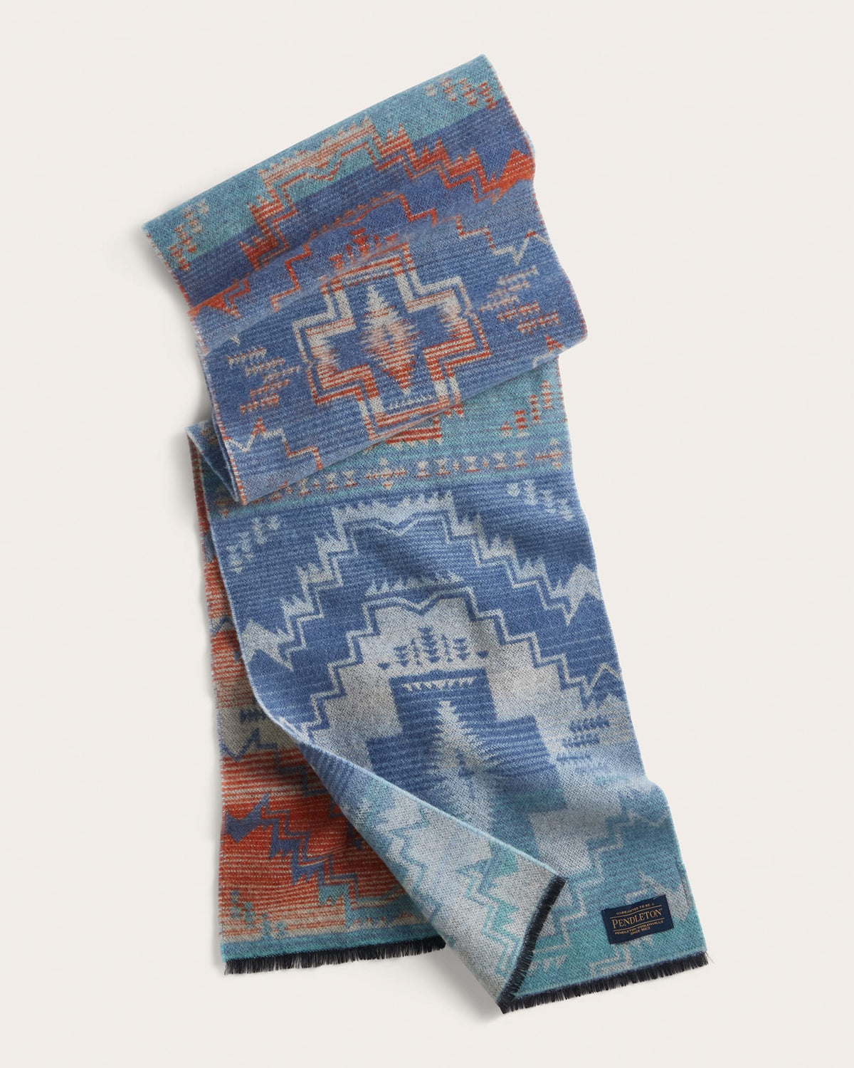 HARDING STAR WOOL SCARF<br>DUSK