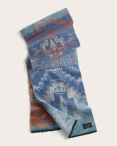 HARDING STAR WOOL SCARF<br>DUSK