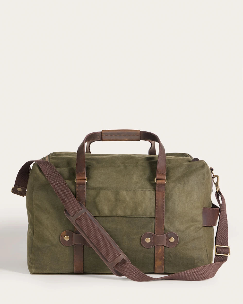 ODYSSEY WAXED CANVAS DUFFEL BAG<br>OLIVE