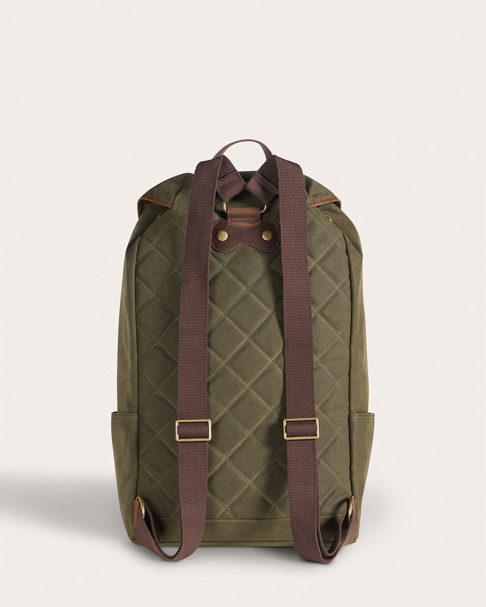 ODYSSEY WAXED CANVAS BACKPACK<br>OLIVE