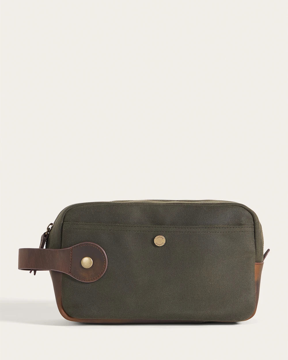 ODYSSEY WAXED CANVAS TRAVEL KIT<br>OLIVE