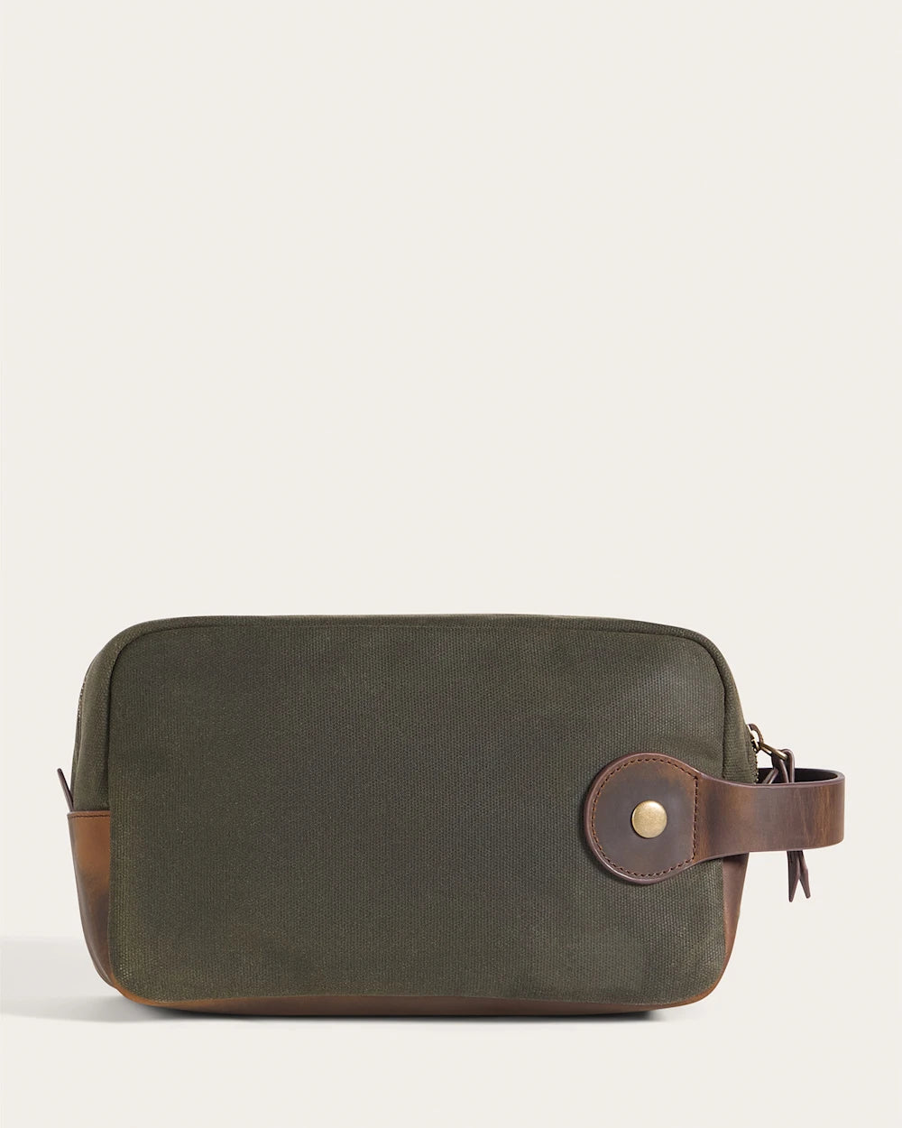 ODYSSEY WAXED CANVAS TRAVEL KIT<br>OLIVE