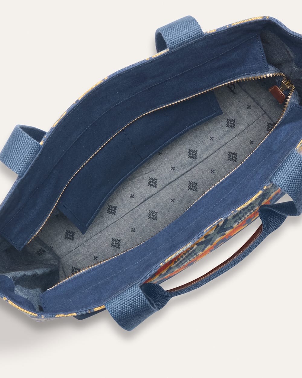 TRADITIONS CITY ZIP TOTE<br>NEHALEM NAVY
