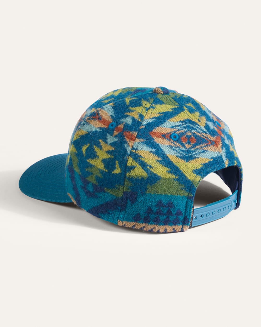 DIAMOND DESERT WOOL SIX PANEL HAT<br>BLUE