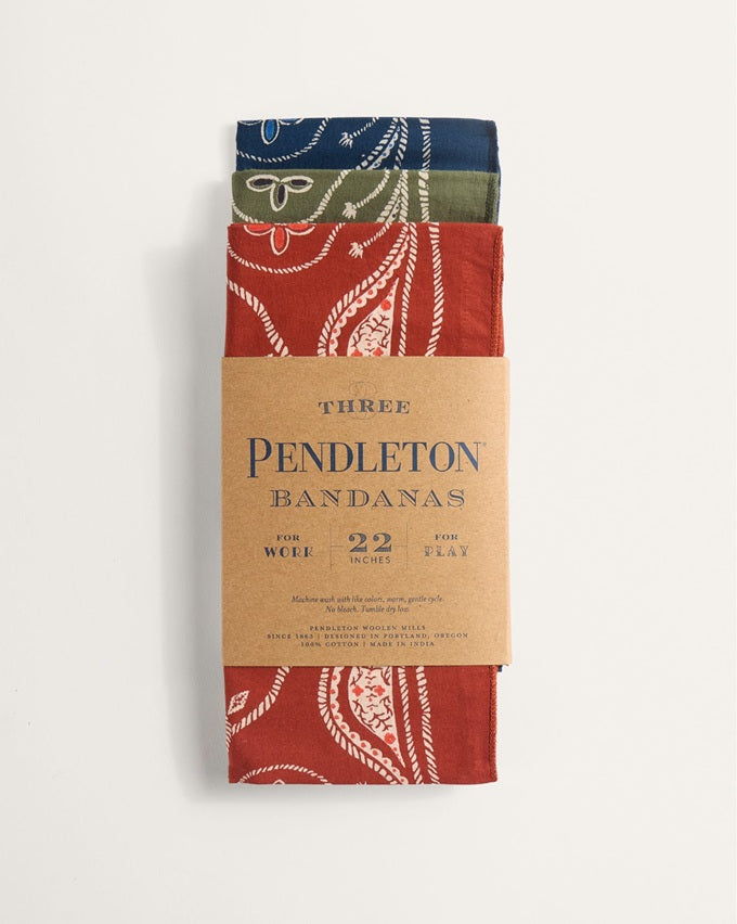 3-PACK BANDANA<br>WESTERN LASSO MULTI