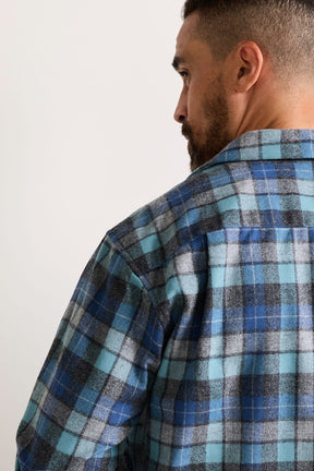 MEN'S PLAID BOARD SHIRT<br>BLUE ORIGINAL SURF PLAID