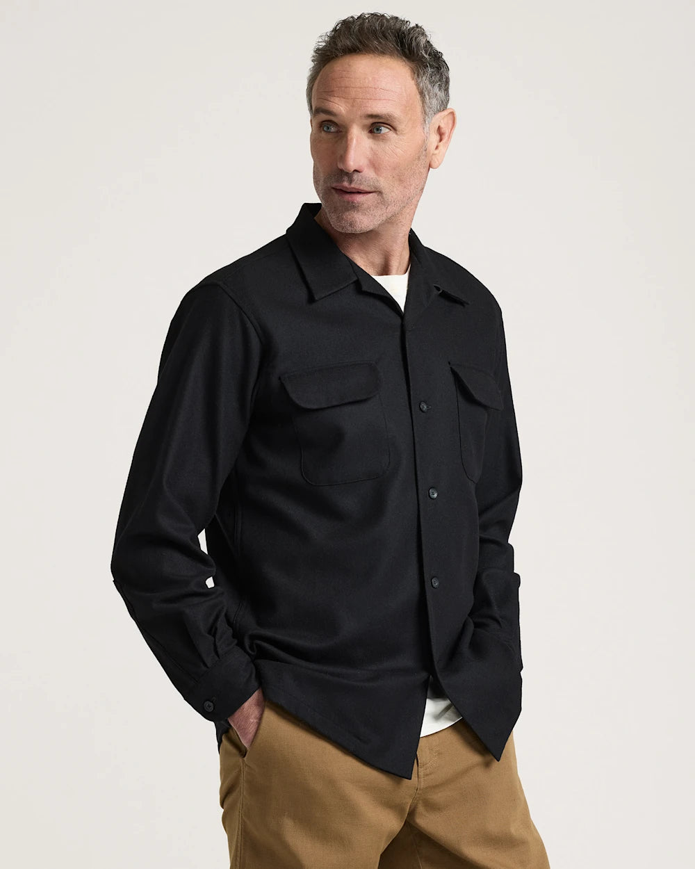 MEN'S BOARD SHIRT<br>BLACK