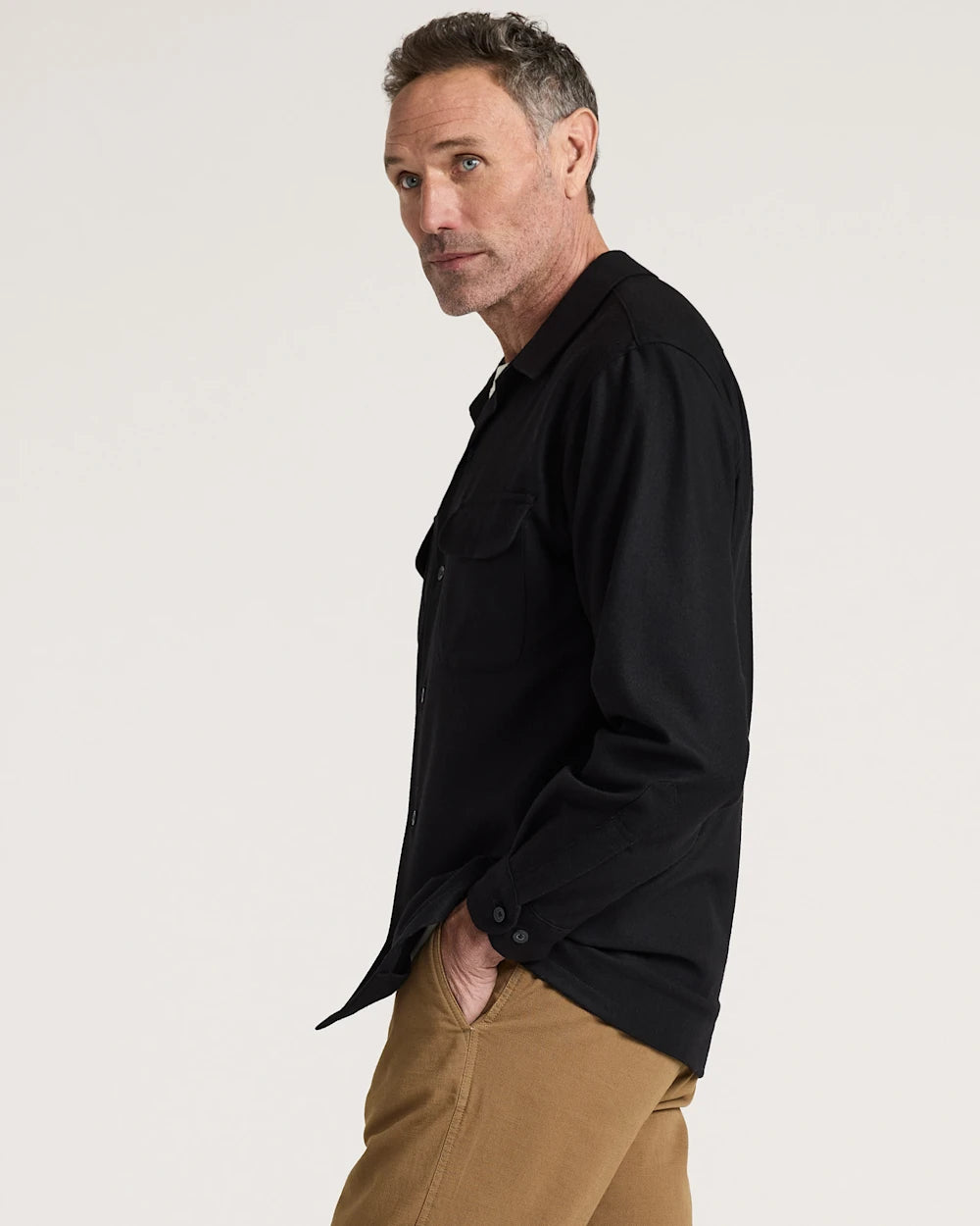 MEN'S BOARD SHIRT<br>BLACK