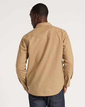 MEN'S SNAP-FRONT WESTERN CANYON SHIRT<br>TAN MIX