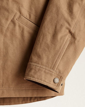 MEN'S TAHOMA CANVAS TRUCKER JACKET<br>SADDLE