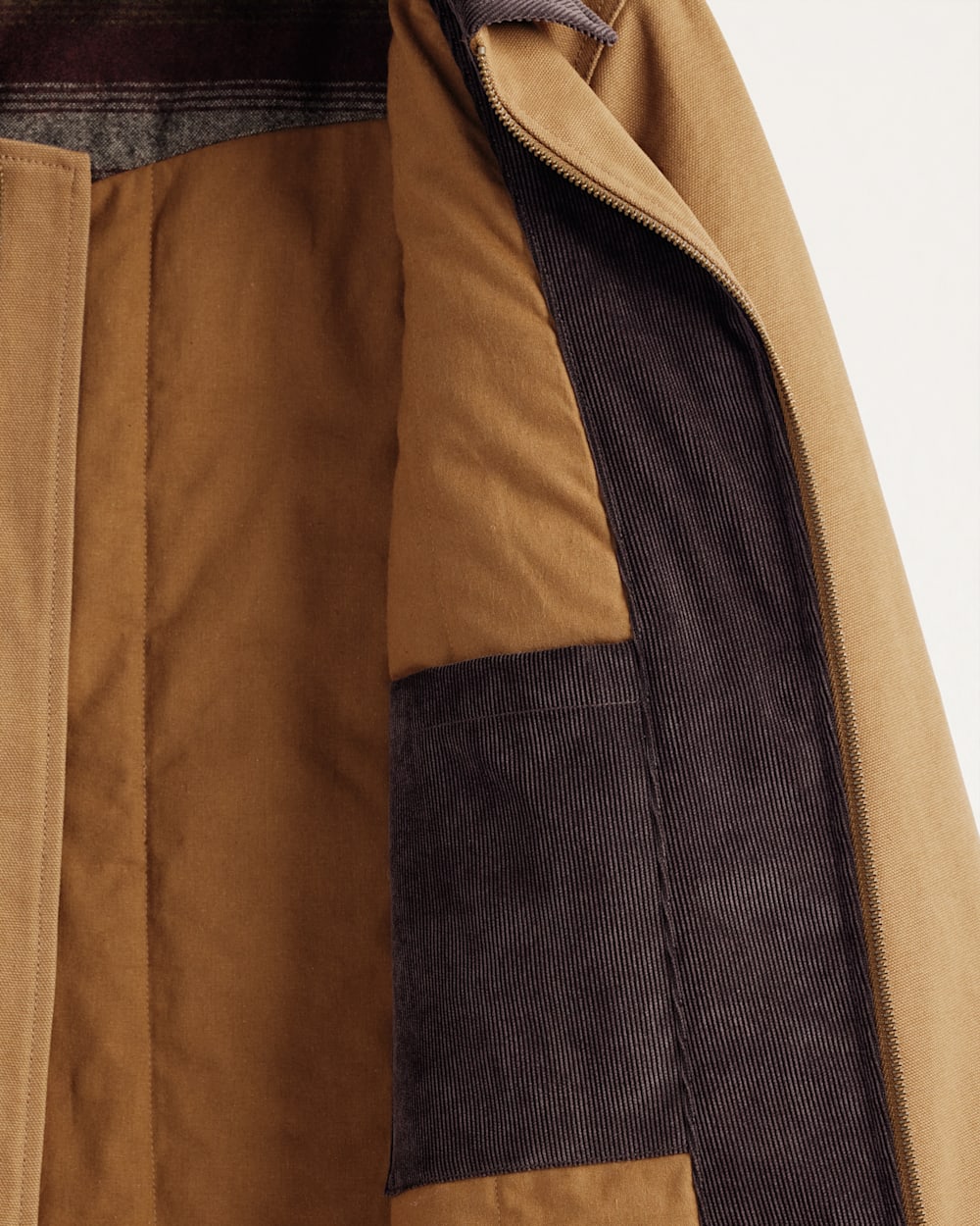 MEN'S TAHOMA CANVAS TRUCKER JACKET<br>SADDLE