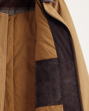 MEN'S TAHOMA CANVAS TRUCKER JACKET<br>SADDLE