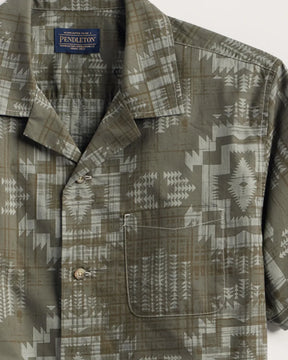 Aloha Shirt<br>Harding Olive
