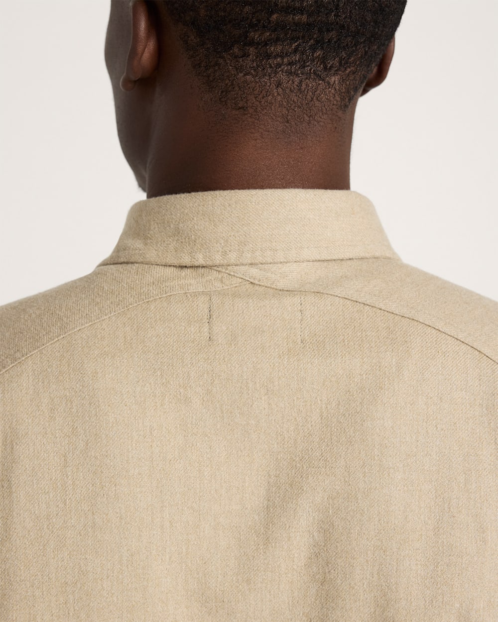 MEN'S FREMONT COTTON FLANNEL SHIRT<br>TAN HEATHER