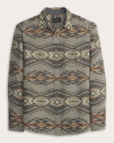 MEN'S TUMALO COTTON CHAMOIS SHIRT<br>GREY