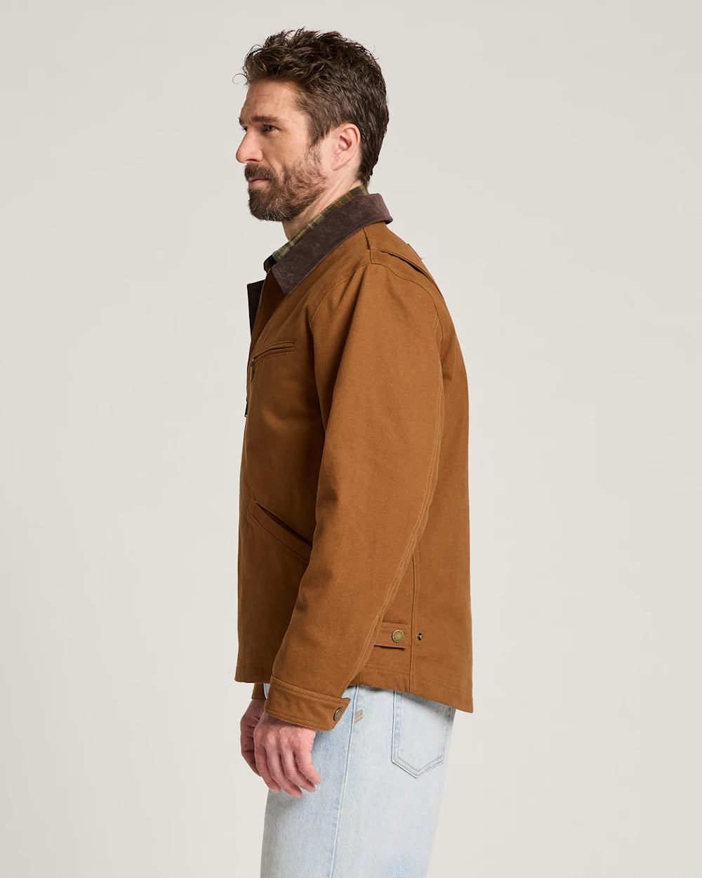 MEN'S TAHOMA CANVAS TRUCKER JACKET<br>WHISKEY