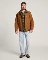 MEN'S TAHOMA CANVAS TRUCKER JACKET<br>WHISKEY