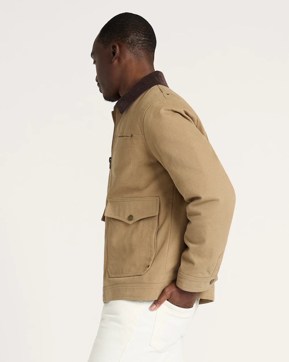 MEN'S CARSON CITY CANVAS RANCH COAT<br>OLD OAK
