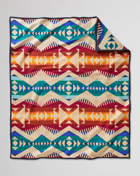 LOS LUNAS BLANKET<br>TAN MULTI