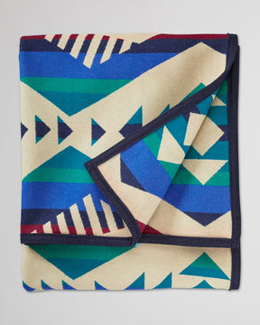 LOS LUNAS BLANKET<br>TAN MULTI