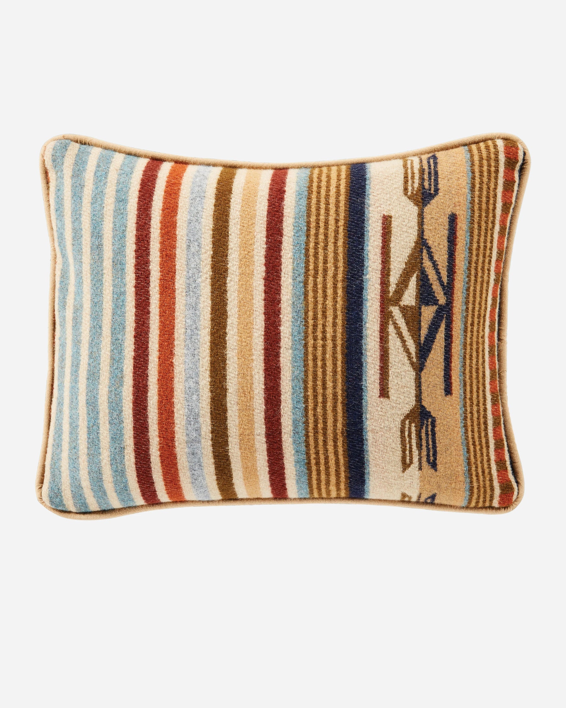 CHIMAYO TOSS PILLOW<br>HARVEST TAN STRIPE