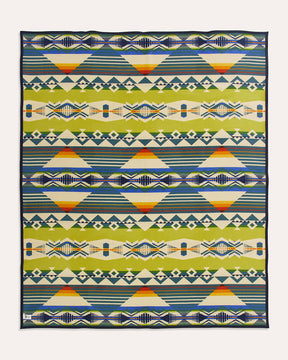 JACQUARD UNNAPPED ROBE<br>CREEKSIDE