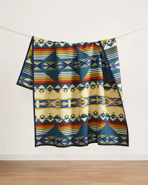 JACQUARD UNNAPPED ROBE<br>CREEKSIDE