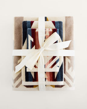 WHITE SANDS 3PC TOWEL SET<br>TAN
